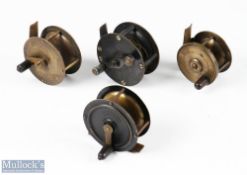 A collection of Allcocks Redditch small reels, comprising: 2 1/4