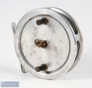 Alloy Trotting Reel in the style of Kenny Kendall Moon Aerial centre pin trotting reel, 4