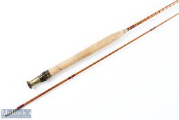Fosters Makers, Ashbourne, split cane fly rod 8' 6