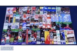 1970-2000 mixed Football Programmes with noted teams of Shrewsbury Town, Scunthorpe, Tranmere