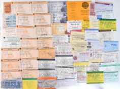 TICKETS: Wolverhampton Wanderers home match tickets to include 1948/49 WBA (FAC) (uneven edge),