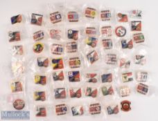 United of Manchester metal Football badges, a good collection with #50 with duplicated