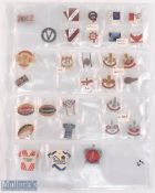 St Helens Rugby League enamel badge selection features Saint Till I Die, Grand Final Winners,