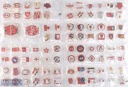 Hull Kingston Rovers Rugby League enamel badges to include Cardiff Millennium Magic, Hull, Pride