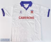 1999/00 Hartlepool United away football shirt in white, Super League / Camerons, size M, short