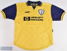 1995-1997 Tottenham Hot Spurs Away Replica Football Shirt, made by Pony, size L short sleeve, with