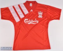 1992 Liverpool Football centenary Replica Football Shirt, made by Adidas, size 42
