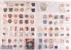 St Helens Rugby League enamel badge selection features Super League Leaders, Challenge Cup Final,