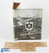 Olympia 1936 Germany Nazi Olympics 1936 Hardback Book a complete album with cigarette photographs