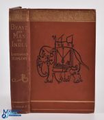 India - Beast and Man in India, by Lockwood Kipling first edition 1891 - original boards bearing a