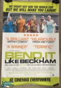 Film Poster - Bend It Like Beckham football film 2002 120cm x 179cm