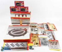 Hornby OO Gauge Track and Accessories (qty) - inc track, points, trackside accessories, turn