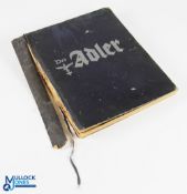 WWII 1943 'Der Adler' Magazines 12x Bound issues of the German Air Force Magazine - with original
