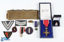 WWII and Modern Military Cloth Patches Badges Medals, a mixed lot to include a good NSN National