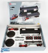 Corgi Heavy Haulage Limited Edition 31014 Sunter Brothers Guy Invincible long platform trailer, pipe