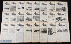 1943-1946 A collection of Aeroplane Spotter Magazines in mixed condition (Box of)