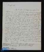 Slavery - Granville Sharp rare autograph letter signed dated Old Jewry, London November 24th 1778,