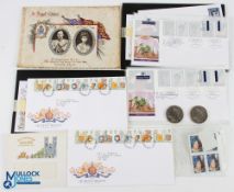 Royalty - Selection of Royal Ephemera (12) to include 2x 2000 Elizabeth Queen Mother five pound