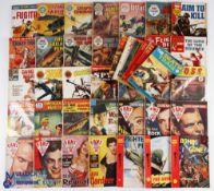 c1950-60 Fleetway War Picture Sexton Blake Combat Fan Star, TV Picture Library miniature comic