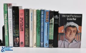 Cricket Books - approx. 30 modern titles all concerned with cricket, including biographies,