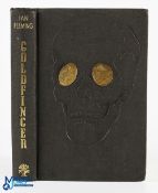 1959 1st edition 1st Printing Goldfinger Ian Fleming,007 James Bond - missing D/j and has been