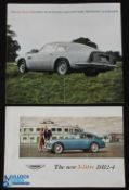 Aston Martin Automobile Sales Catalogue / Brochure (2) featuring Aston Martin 3 litre DB2-4 and
