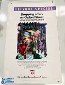 Quantity of 1990s Network Southeast London Railway Train Station Posters, notices, adverts for