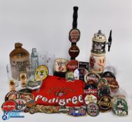 Breweriana Collectibles to include Yates's Wine Lodge, 2x Advertising Mirrors for famous White