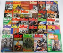 1973-1976 Bike Magazines a good selection of period motorcycle magazines, classic Motor Bikes in