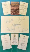 Muhammad Ali and Henry Cooper Boxing Print Harry Carpenter and George Cooper presented by Ind