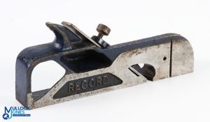 A Record No 712 Rebate Plane, lacks depth stop, G+