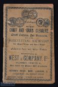 Steam Engines & Agricultural Equipment. Manufactured by West & Company, Devon's Road, Bow, London E.