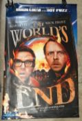 Film Poster - Simon Pegg Worlds End 2013 153cm x 240cm