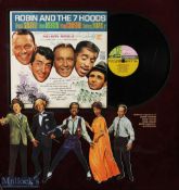 Entertainment - Robin and The 7 Hoods Signed Record display featuring Frank Sinatra, Dean Martin,