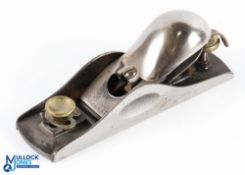1886 Pat Stanley No.18 Knuckle Joint Block Plane No.8, with patent date of Dec 28/86 G