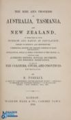 The Rise and Progress of Australia, Tasmania, and New Zealand by D. Puseley, 1858 - 416 page book