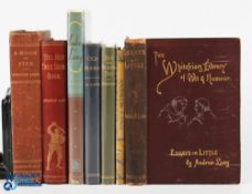 Andrew Lang Book Collection, a good selection to include The Red True Story Book 1895, the
