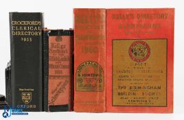 1960 Kelly's Directory of Birmingham, plus a 1924 Kelly's handbook of titles, landed and official