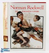 1979 Norman Rockwell 332 Magazine covers, a large folio H/b book + D/j