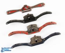 Woodwork Tools Collection of Record Spoke Shaveshave, to include a No.051 round faced, A51 x2,