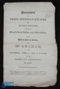 Shropshire - 1804 printed sales particulars for three freehold estates and several cottages at