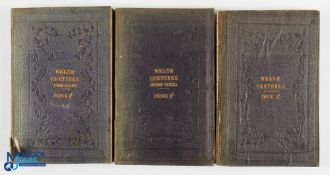 Welsh Sketches 1851/52/53 - 1st, 2nd and 3rd series (Ernest Silvanus Appleyard) published by James