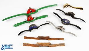 Woodwork Tools Collection of Spokeshave, to include Kunz style large no.56 flat face, Kunz Chamfer