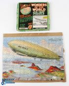 Scarce Gaf Zeppelin Jig-Saw, a card Jigsaw made by Williams Ellis & Co Ltd, London, all complete