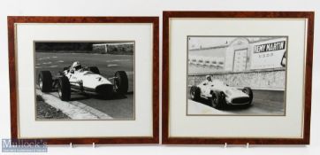 Motor Racing Autographs - John Surtees Autographed Photograph inscribed 'To Derek, Best Wishes, John