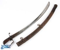 Early British Waterloo Era Military Sword- a 1796 pattern sabre sword made by Osborn - complete with