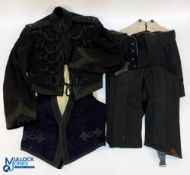 7th Gurkha Rifles Mess Dress Jacket Military Uniform, with a later Gurkha waistcoat and dress