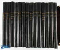 1898-1904 Country Life Magazine 14 Large Folio Bound Volumes - to cover Nov 1898- April 1904- not