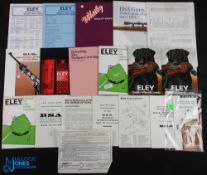 BSA Eley Air Rifles Cartridge, Shooting Catalogues and paperwork, a mixture of shooting related