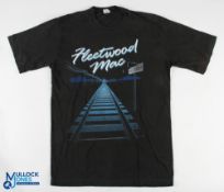 Music - 1988 Fleetwood Mac 'The Mac Is Back' Europe Tour vintage T-Shirt in black a 'Top Tee'